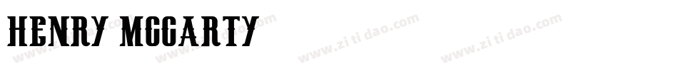 Henry McCarty字体转换
